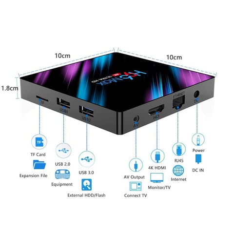 Box TV Android UHD/4K - EXPAND