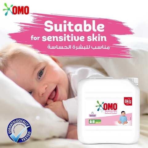 Omo Automatic Liquid Laundry Detergent For Sensitive skin 900ml