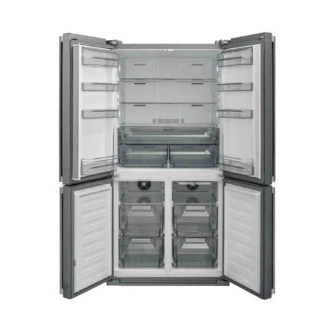 Vestel Side By Side 4 Doors Fridge RM916MD3E-X 916Liters - Grey (Plus Extra Supplier&#39;s Delivery Charge Outside Doha)