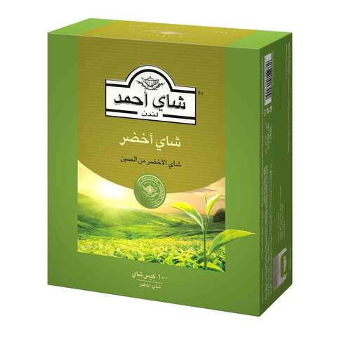 Ahmad Tea - Green Tea - 1.5 x 100 Tagged Teabag