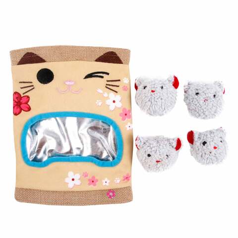 Hartz Captivate Cat Toy Bag O Fuzzies