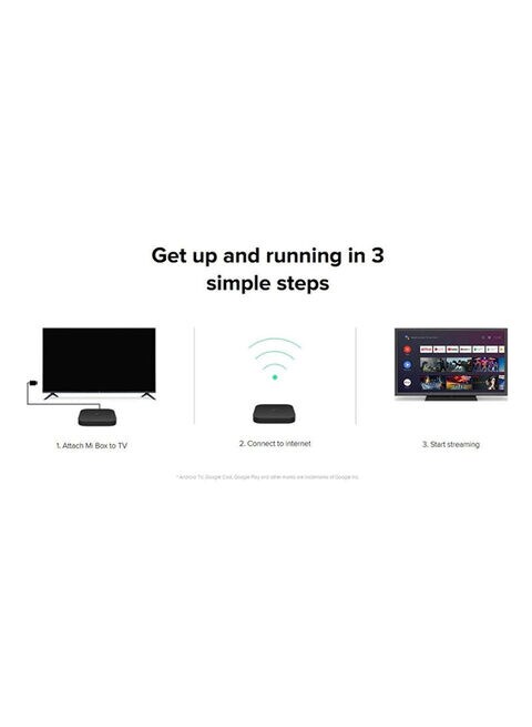 Buy Xiaomi Android TV MI Box S 4K Ultra HD, Black Online - Shop Electronics  & Appliances on Carrefour Saudi Arabia