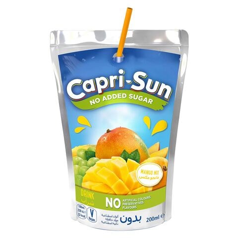 Capri Sun No Added Sugar Mango Juice 200ml