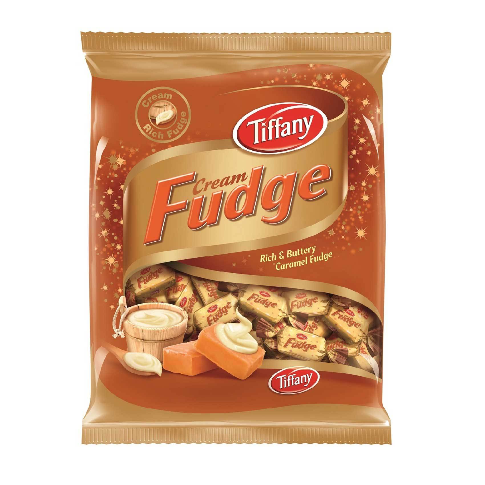 Buy Tiffany Cream Caramel Fudge 750g Online Shop Food Cupboard on