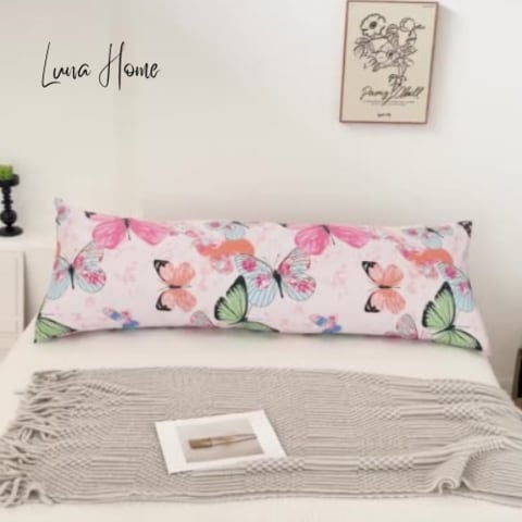 Long sales pink pillow