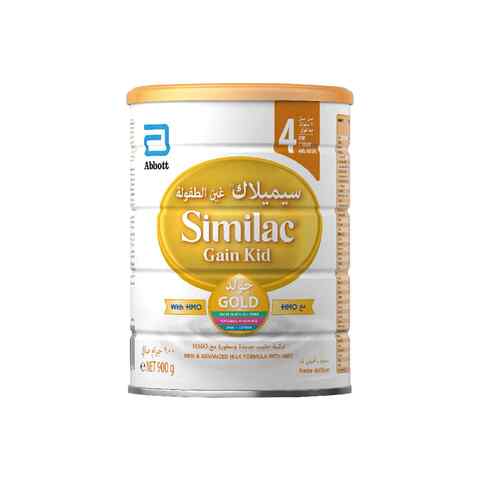 Abbott Similac Gain Kid Gold HMO Stage 4 Growing Up Formula Milk Powder 900g
