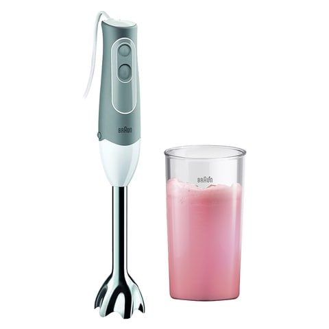 Braun MQ500 Multiquick Minipimer 5 Hand Blender Unique Bell Shaped Blending  Shaft Anti Splash600Ml Beaker