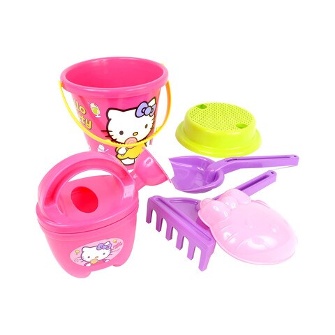 Buy Androni Giocattoli Hello Kitty Beach Toy Bucket Set Multicolour Online - Shop Toys & Outdoor 