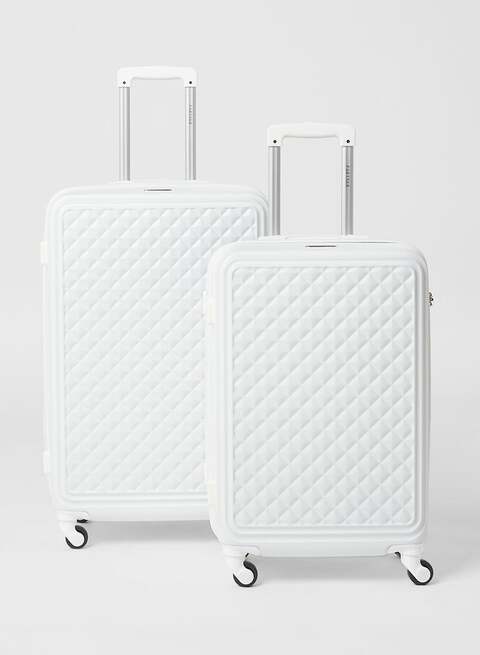 Partner 2-Piece Luggage Set, White