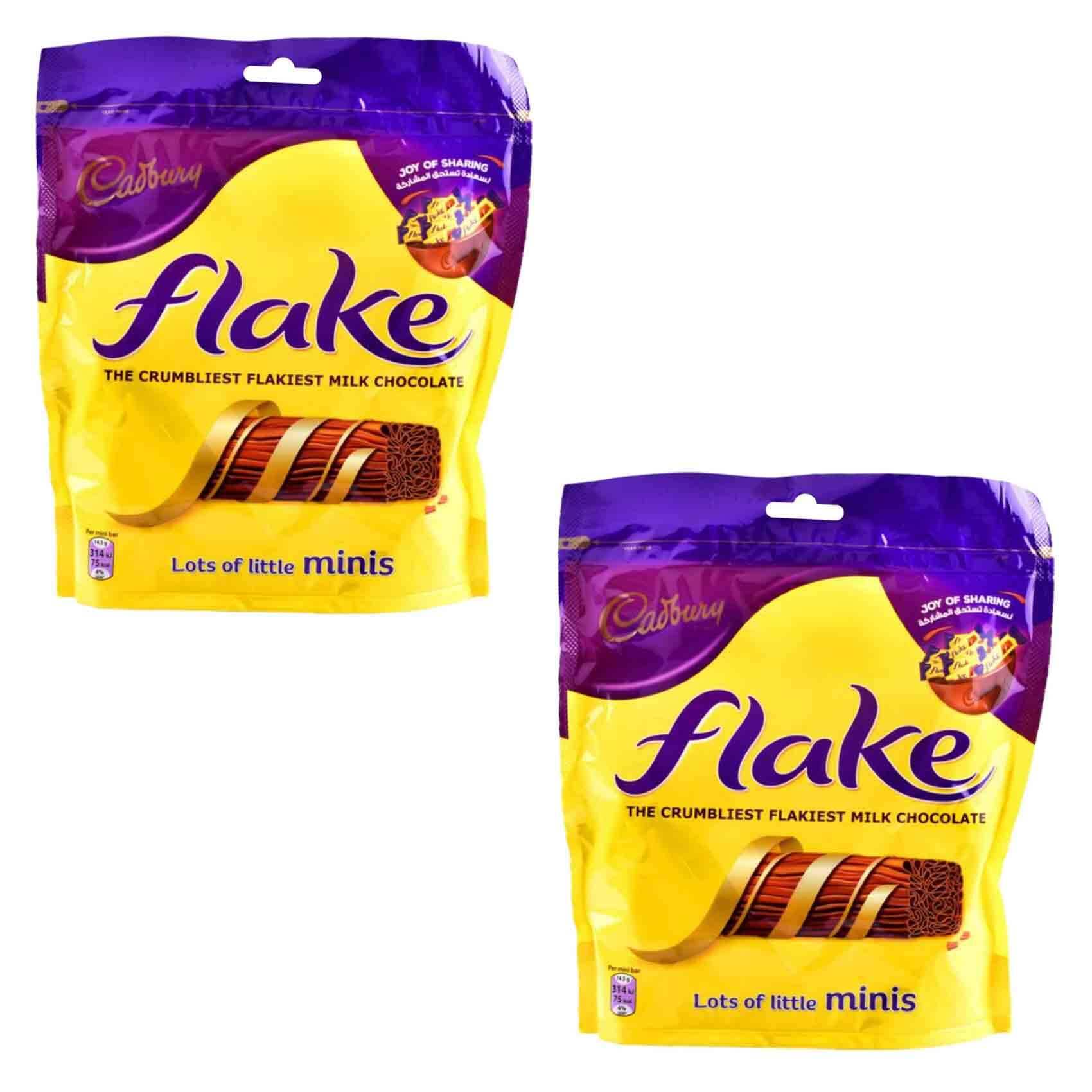 Cadbury Flake Chocolate Bar (Pack of 2) - 2.2 oz / 64 g