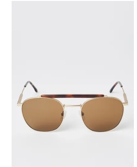 Lacoste discount round sunglasses