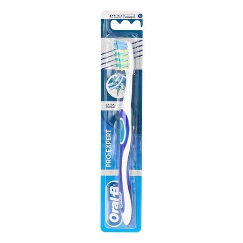 Oral-B Pro-Expert Extra Clean Soft Manual Toothbrush Blue