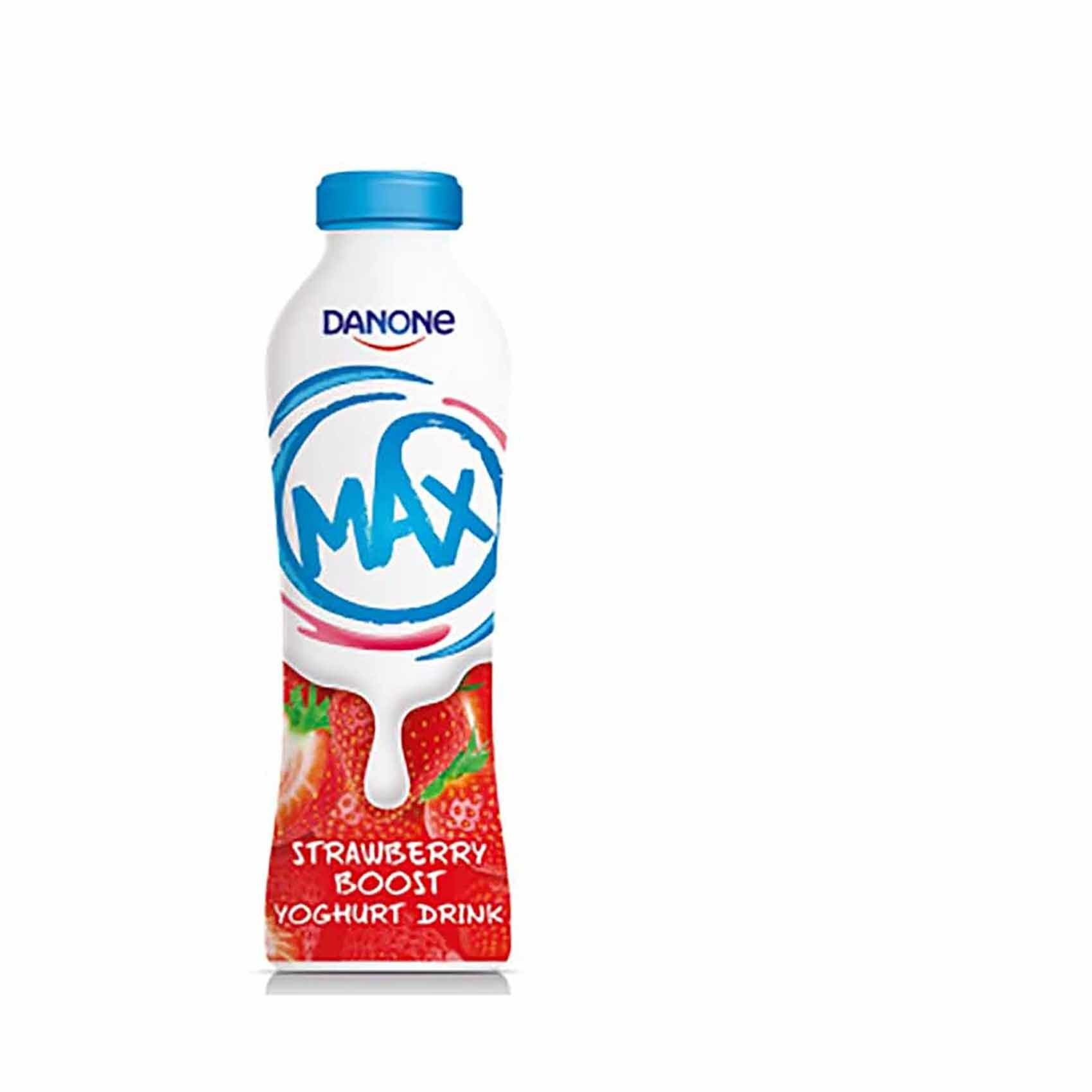 Buy Danone Max Strawberry Yoghurt Drink 400gm Online Shop Fresh
