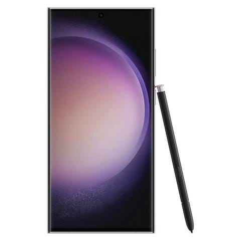 Samsung Galaxy S23 Ultra Dual SIM, 12GB RAM, 256GB, 5G, Lavender, (UAE/TRA Version)