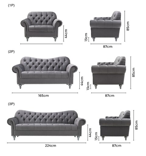 Button sofa deals