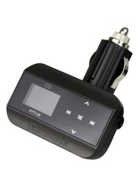 Promate FM Transmitter, Wireless In-Car FM Adapter Car Kit with Remote Control, USB Car Charging and SD Card Reader &ndash; FM12