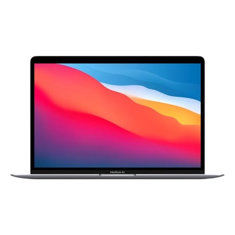 Apple MacBook Air 13 Inch, 8GB RAM, 256GB SSD, Space Grey (M1 Chip, 8-Core CPU And 7-Core GPU, English/Arabic Keyboard, MGN63AB/A)