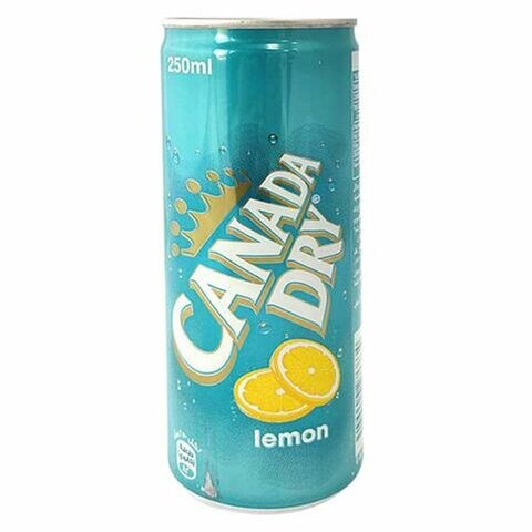 Canada Dry Lemon Sparkling Water 250ml x6
