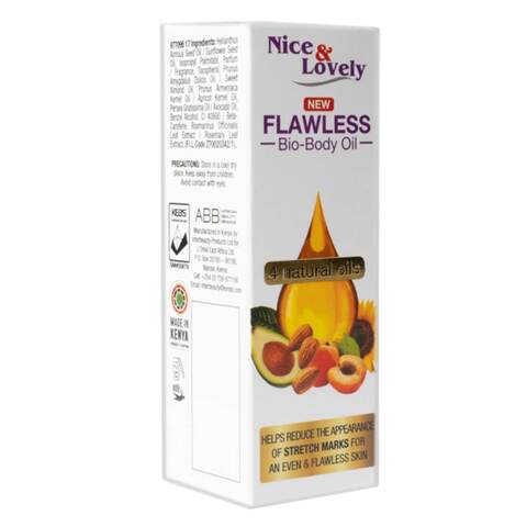 Buy Nice And Lovely New Flawless Bio Body Oil 100ml Online