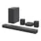 LG S75QR Soundbar Speakers  High Res Audio With Dolby Atmos 5.1.2 Channel 520W Black