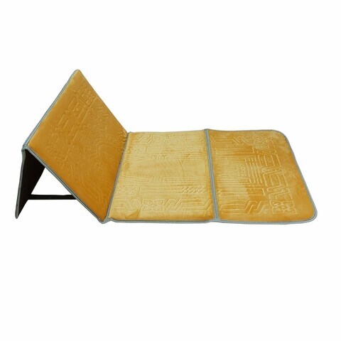 Foldable mat hot sale with backrest