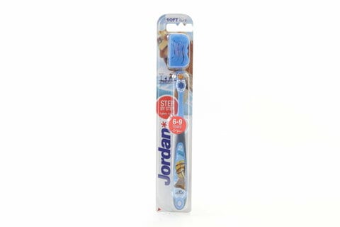 Jordan Soft Toothbrush With Cap 6-9 Years