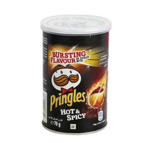 Pringles Hot &amp; Spicy Chips 70g