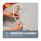 3M Command 17017CLRES Round Cord Clips, Clear Color. 4 Hooks And 5 Strips/Pack