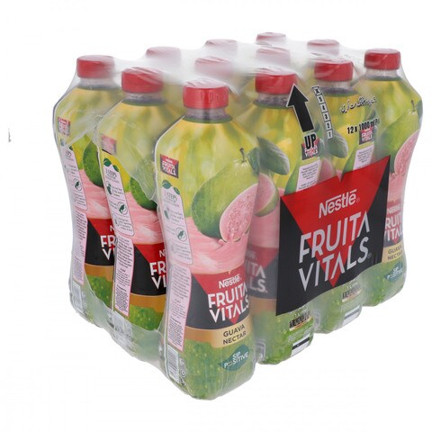 Nestle Fruitavitals Guava Nectar 1 lt (Pack of 12)