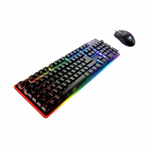 Cougar DEATHFIRE EX Gaming Keyboard Combo  (Plus Extra Supplier&#39;s Delivery Charge Outside Doha)