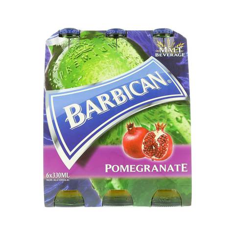 Barbican Pomegranate Malt Beverage 330ml X 6
