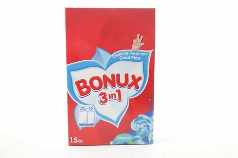 Bonux 3 in 1 Original Washing Powder 110 g - Buy Online