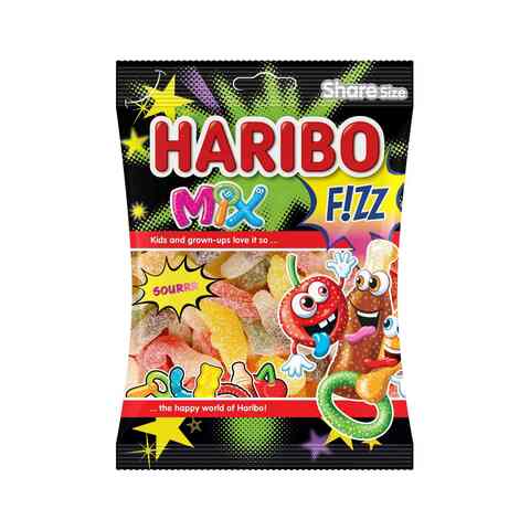 Haribo Mix Fizz Sour Gummy Candy 70g