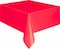 Unique Industries 5094 Ruby Red Plastic Tablecloth, 08&quot; X 54&quot;