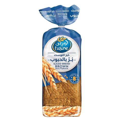 Buy Lusine Sliced Bread Multigrain 600g in Saudi Arabia