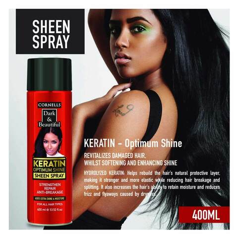 CORNELLS D&amp;B KERATIN SHEEN SPR400ML
