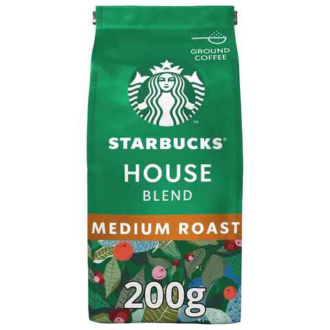Starbucks House Blend Medium Roast Coffee 200g