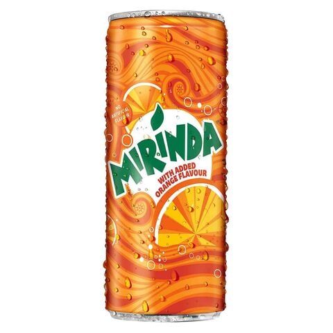 Mirinda Orange Can - 240ml Online | Carrefour Egypt