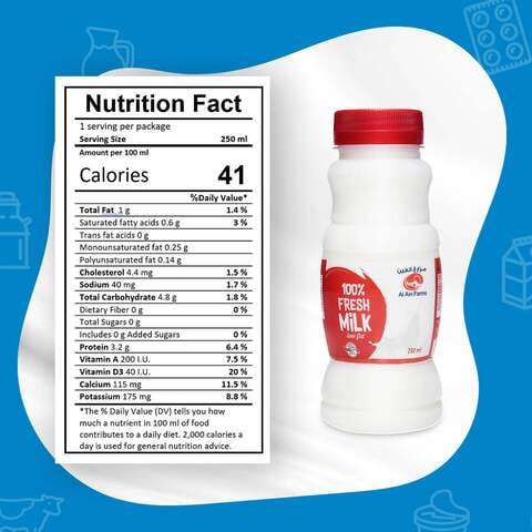 Al Ain Low Fat Milk 250ml