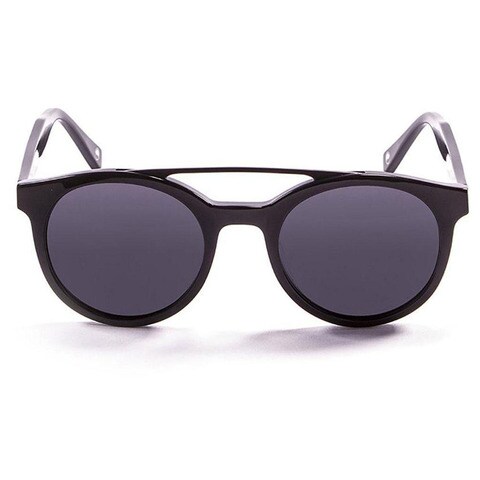 Ocean Glasses - Tiburon- Shiny Black With Smoke Lens