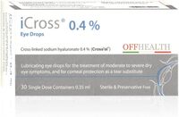 Offhealth Icross 0.4% Eye Drops 30 Reclosable Single Dose Containers, 0.35ml