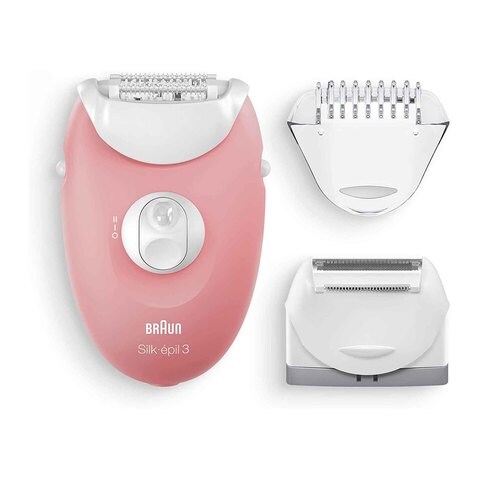 Braun SE3-440 Series 3 SilkEpil With Shaving Attachment - White