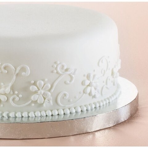 Wilton Silver Cake Bases, 10 In.