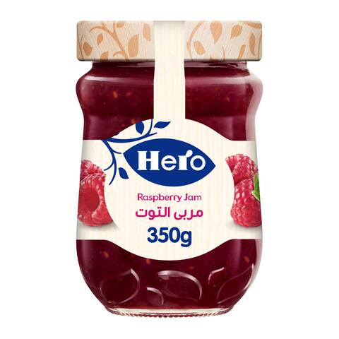 Hero Raspberry Jam - 350 gram