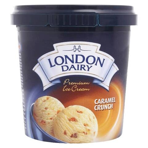 London Dairy Ice Cream Cup Caramel Crunch 125ml