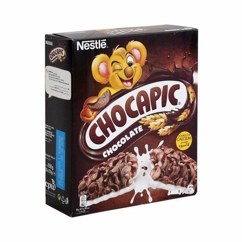 Buy Nestle Chocapic Chocolate Breakfast Cereal Bar 25g x Pack of 6 in Kuwait