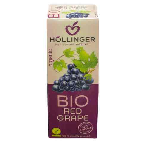 Hollinger Organic Juice Red Grape 1L