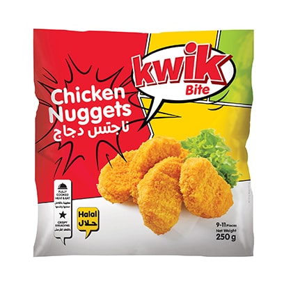 Kwik Bite Crispy Chicken Nuggets 250GR