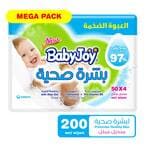 Buy Babyjoy mega pack healthy skin wet wipes 50 x 4 in Saudi Arabia
