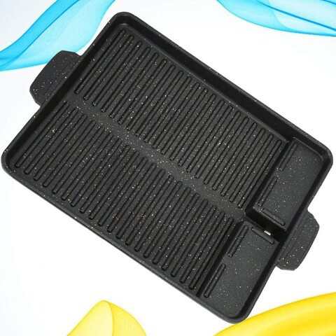 Oven grill plate outlet
